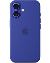 Калъф Apple - Silicone Case, iPhone 16, MagSafe, Ultramarine -1